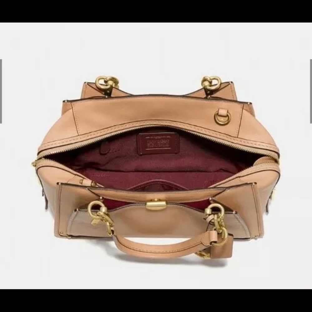 Coach 30947 Dreamer Beechwood Light Gold Leather - Picture 5 of 6